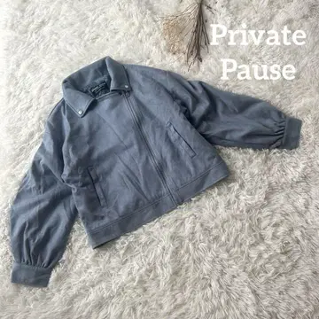 Private Pause* 코트 블루 라이더 스웨이드 트렌드 가을/겨울
