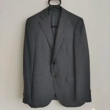 빔즈 그레이 스트라이프 비즈니스 정장 46 팬츠 포함