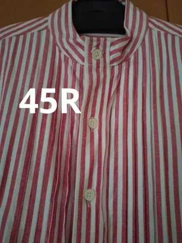 45R 옥스퍼드 턱 셔츠 원피스