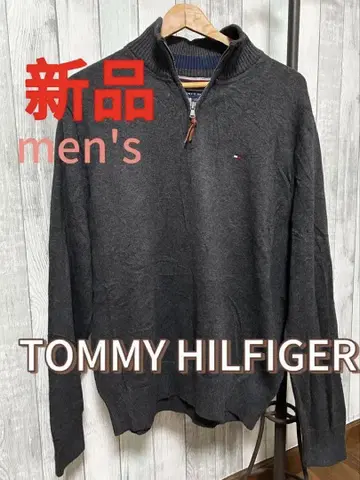 새상품 TOMMY HILFIGER 하프 지퍼 스웨터