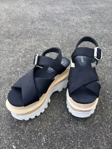 JeffreyCampbell 통굽 샌들 블랙