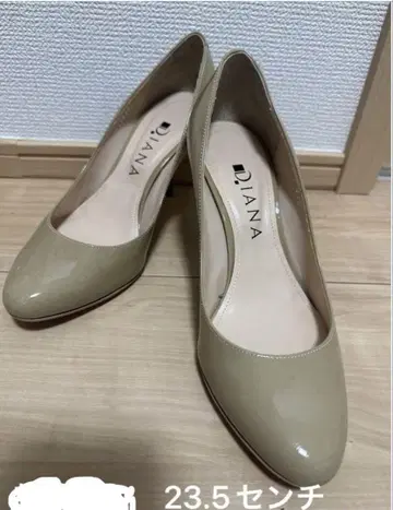 DIANA 베이지 하이힐 23.5cm