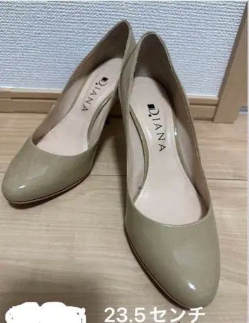 DIANA 베이지 하이힐 23.5cm