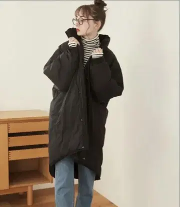 ANGIE 몬스터 롱 코트