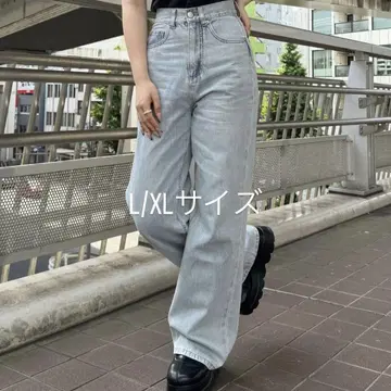 [가격 인하 가능] TWW 데님 L/XL washed-blue