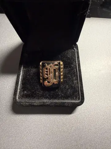 1900년대경 영국 빈티지 금반지