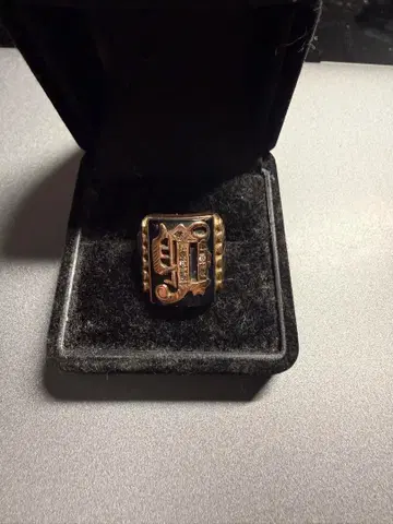 1900년대경 영국 빈티지 금반지