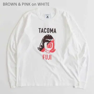 타코마후지 TACOMA FUJI HANDWRITING LOGO 롱T