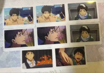 Free! MS 미니 포토 카드 야마자키 소스케 8장
