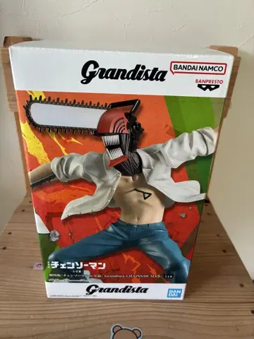 주술회전 Grandista 체인소 맨 피규어 미개봉 새상품