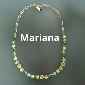 Mariana 마리아나 목걸이 크리스탈 유리 이스라엘