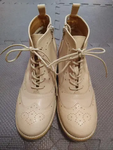 키다리 아저씨 숏부츠 24cm 레이스업