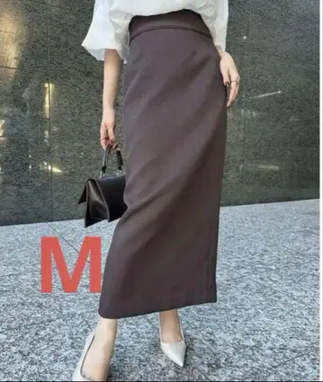 트리플 크로스 허리 파이핑 타이트 스커트