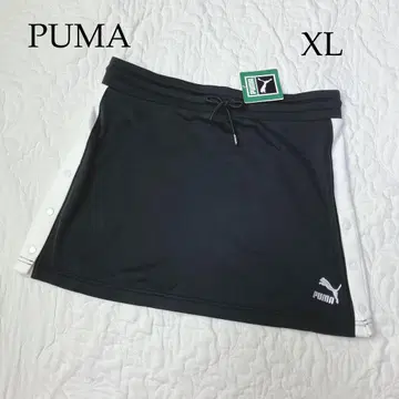 [택 포함 미사용] PUMA 푸마 블랙 스커트 XL