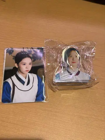 폭군의 셰프 유나 클리어 클립 트레이딩 카드 팝업 굿즈