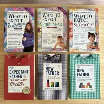 What to Expect - 6 book set for Mom&Dad!