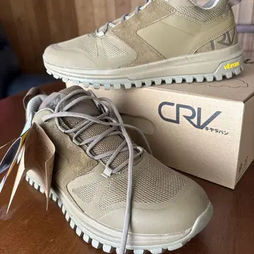 CRV 캐러밴 베이지 스니커즈 Vibram 밑창