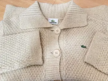 라코스테 LACOSTE 울 니트 가디건 M