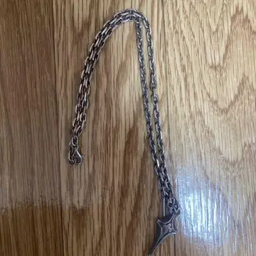 크로스 목걸이 실버
