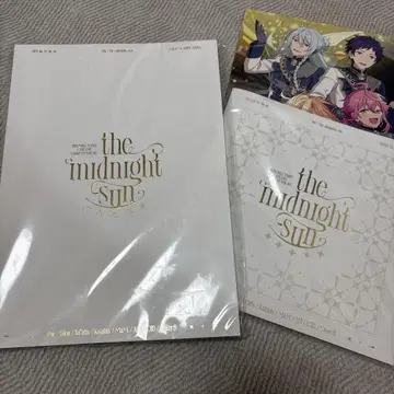 앙스타 the midnight sun 캐스트 라이브 팜플렛