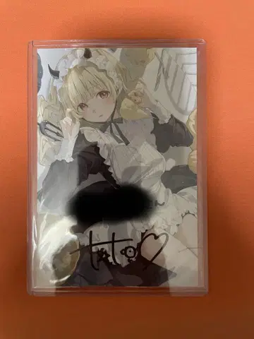 부이쓰포! 코스즈메 토토 친필 사인 엽서