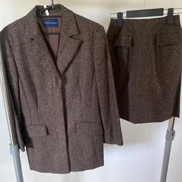ANNE KLEIN II 브라운 정장 세트