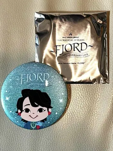 미세스 오모리 모토키 캔뱃지 가챠 FJORD 피요르드