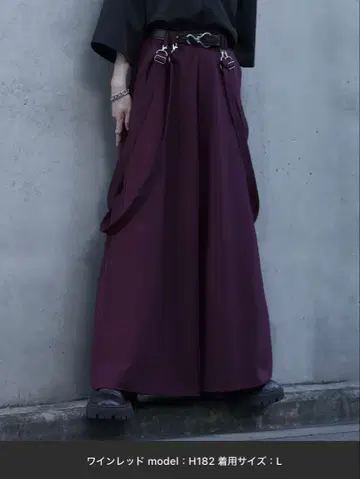 미사용 새상품 cussil 드레이프 루즈 실루엣 팬츠 M 사이즈