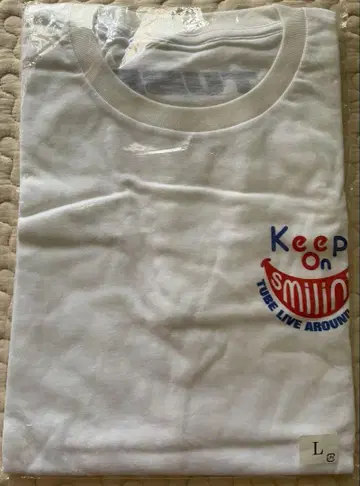 TUBE Keep on smilin' 티셔츠 L 사이즈