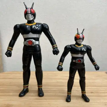 가면라이더 BLACK 블랙 소프트 비닐 2체 일본제