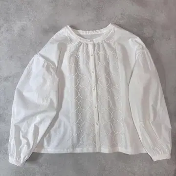 미나 페르호넨 핸드메이드 긴팔 블라우스 tambourine
