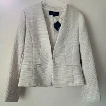ESPRITMUR 화이트 노카라 자켓 11호