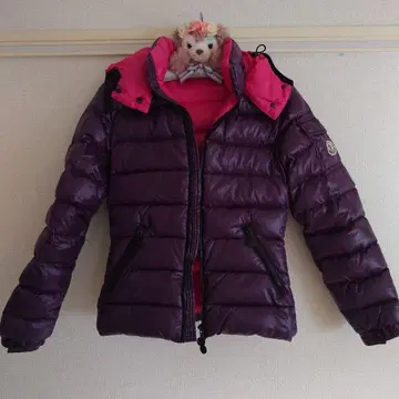 Moncler 다운 자켓 보라색 핑크