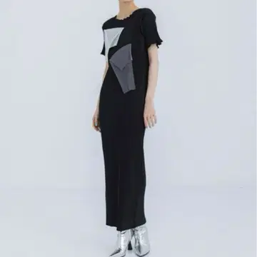 kotohayokozawa Todo Wave Dress S 사이즈