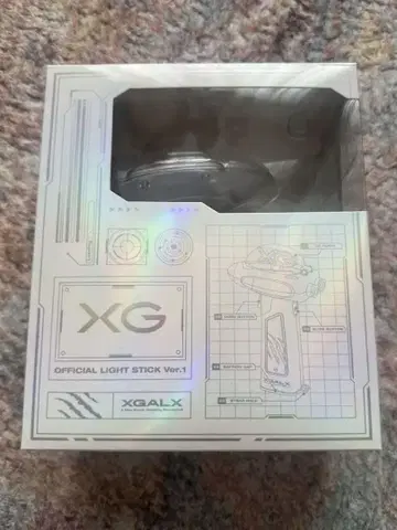 XG 공식 응원봉 Ver.1 포토 카드 포함