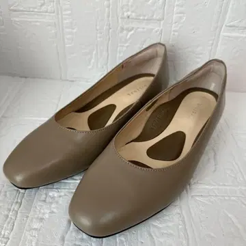 트레티 정형외과 펌프스 스퀘어 플랫 펌프스 그레이지 23cm