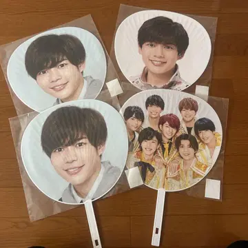 나니와단시 나가오 켄토 부채 4장 세트