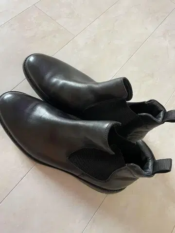 Clarks 블랙 사이드 고어 부츠