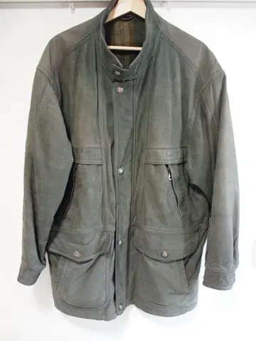 EURO VINTAGE 카우 스웨이드 커버올