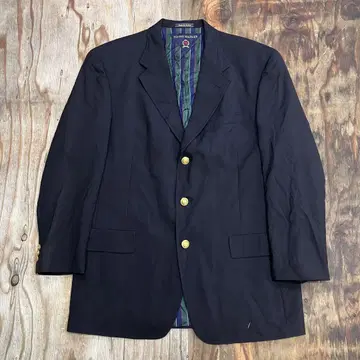 타미힐피거 90s 골드 버튼 3B 테일러드 자켓 블레이저 구제 의류