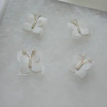 ANNAN WEDDING 헤드 액세서리 나비 헤어핀
