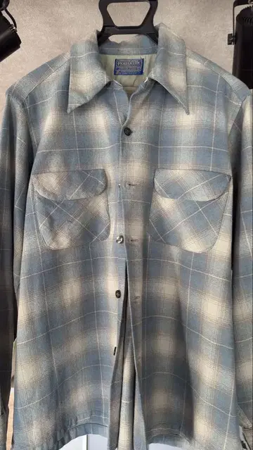 Pendleton 옴브레 체크 보드 셔츠