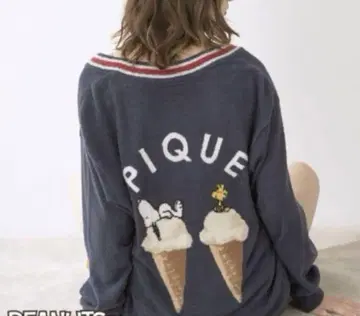 gelato pique 젤라또피케 완판 PEANUTS 콜라보 가디건