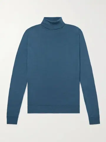 새상품 JOHN SMEDLEY 넥 스웨터 Cherwell 울 XXL