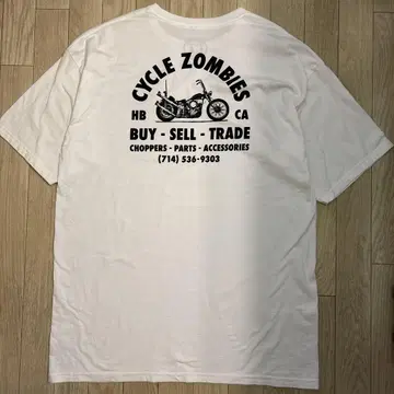 CYCLE ZOMBIES 사이클 좀비 t셔츠