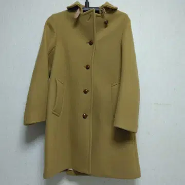 카멜 울 코트