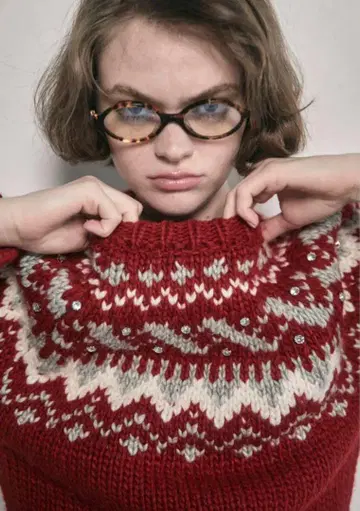epine 에피누 bijou Nordic knit
