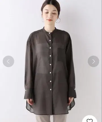 프레임워크 시어 보일 셔츠