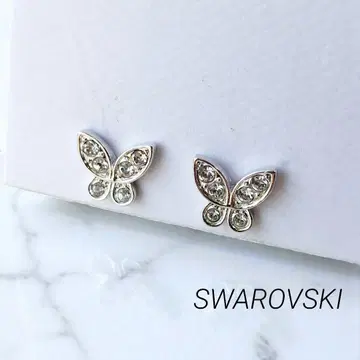 SWAROVSKI 스와로브스키 귀걸이 나비 버터플라이