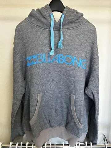 BILLABONG 그레이 후드티 M 사이즈